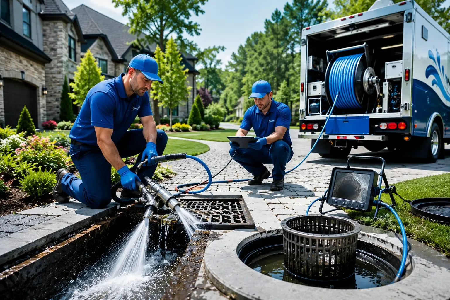 Local outdoor drain cleaning professionals in Milan, PA